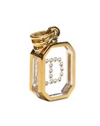 Incogem Floating Diamond Octagon Pendant "D"