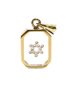 Incogem Floating Diamond Octagon Pendant "Star”