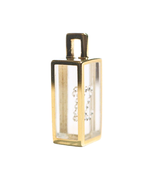 Incogem Floating Diamond Rectangle Pendant "Z”