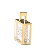 Incogem Floating Diamond Classic Pendant "Snowflake"