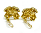 1st Dibs Tiffany & Co. Paloma Picasso Yellow Gold "X" Earrings
