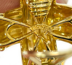 1st Dibs Tiffany & Co. Paloma Picasso Yellow Gold "X" Earrings