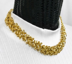 1st Dibs Crisscross 18k Yellow Gold Necklace