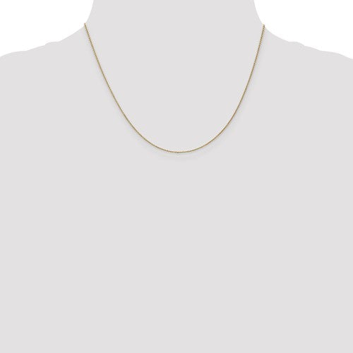 Cable Chain (Yellow Gold 18") 1mm