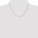 Cable Chain (Yellow Gold 18") 1mm